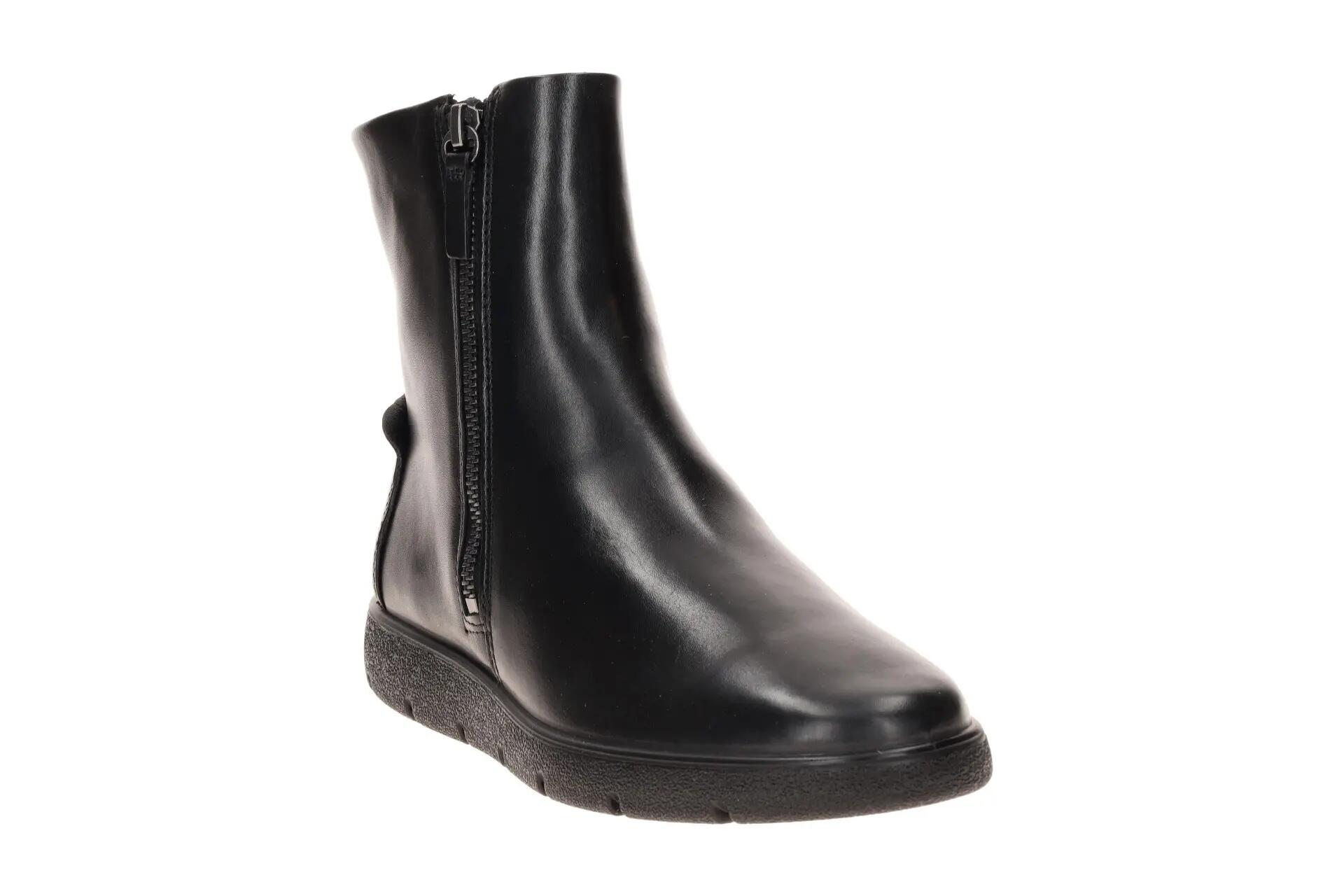 Ecco Bella 2 Stiefelette schwarz Zip Boots 239323 3/7
