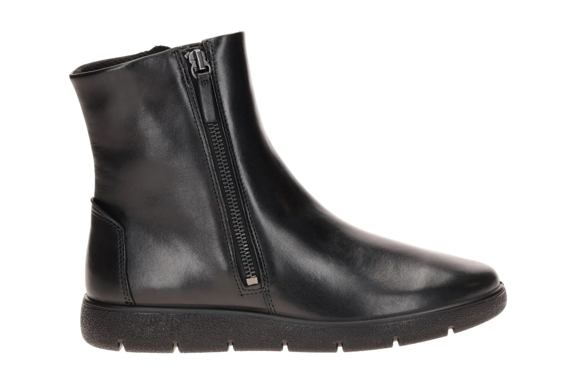 Ecco Bella 2 Stiefelette schwarz Zip Boots 239323 2/7