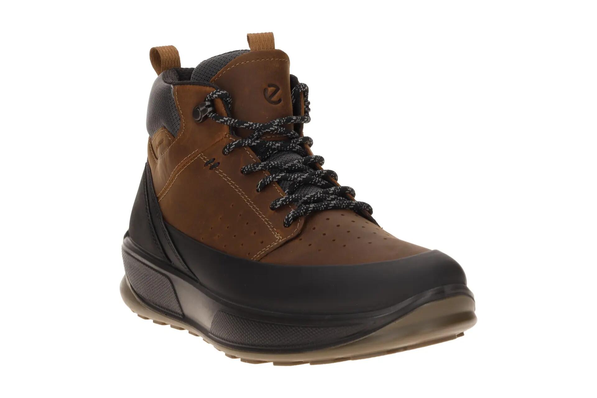 Ecco Byway Stiefelette braun schwarz Nubuck Waterproof 522864 3/7