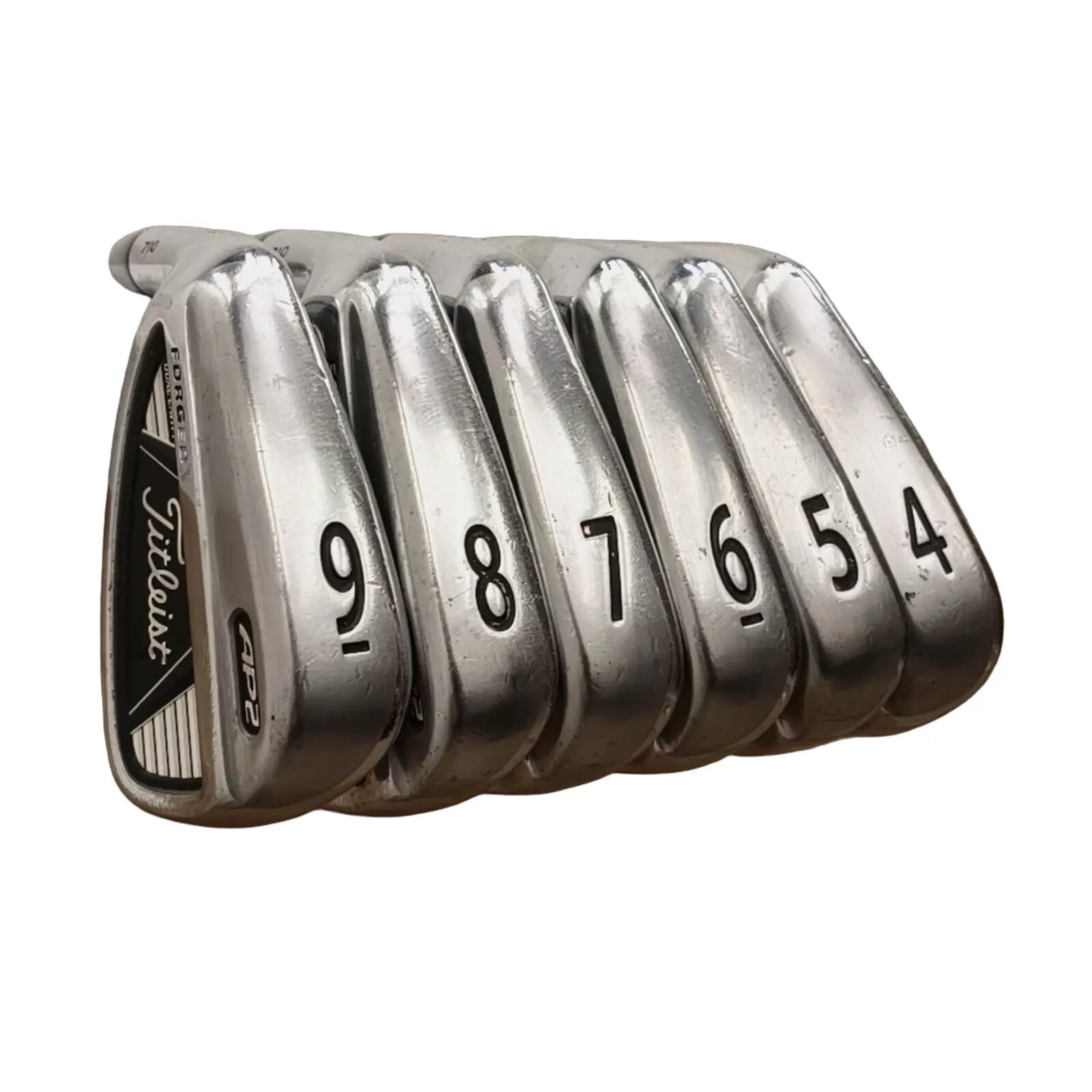 Linkshandig Titleist AP2 710 Forged IJzerset / 4-9i / Flex Stiff / Staal 3/7