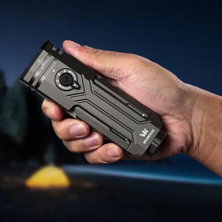 Latarka turystyczna Wurkkos HD02 UV, laser, do 3200 lm 6/7