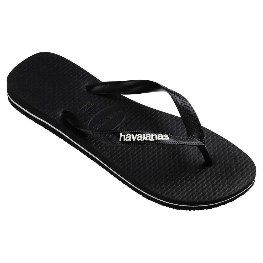 Men - Casual - Flip‑flops - Slim, Comfortable - Logo Filete - Brown/White