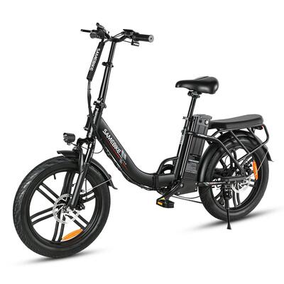 Elektrische fiets voor volwassenen samebike cy20pro-it batterij 36v 13ah