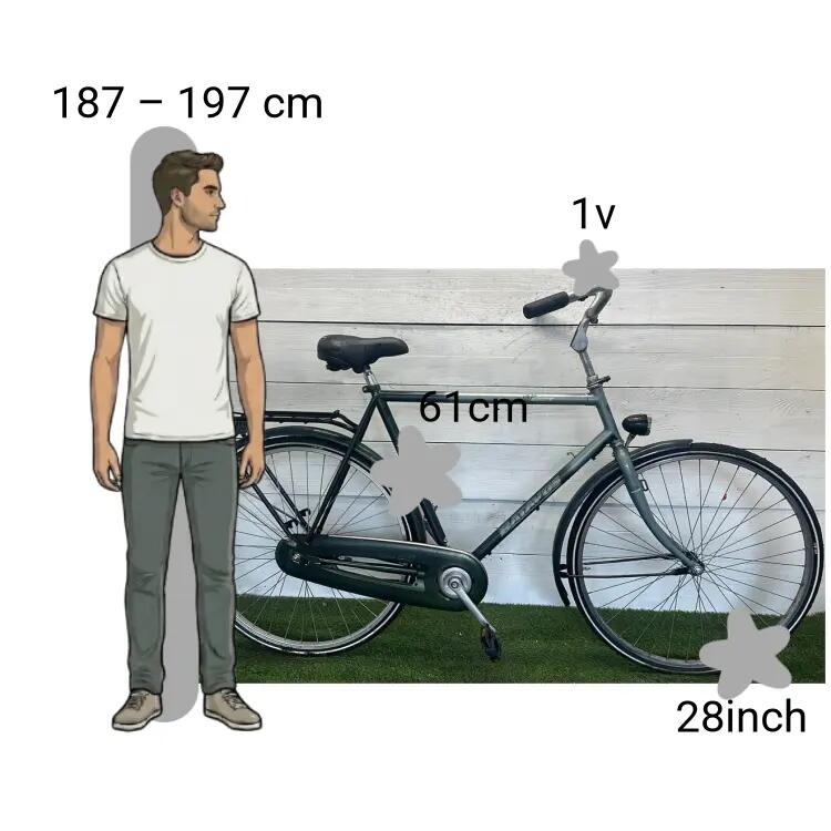 Bicicleta usada Batavus Verona 2/4