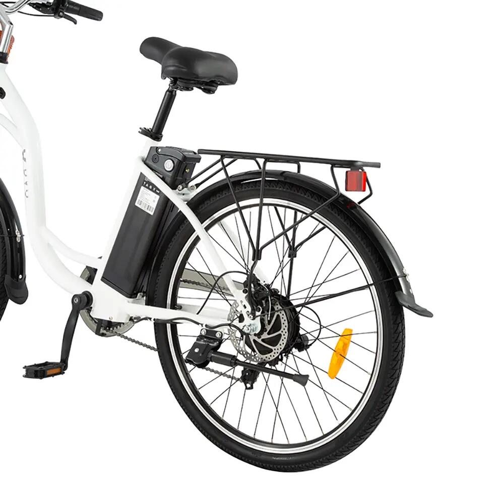 Elektrische fiets voor volwassenen DYU C6 batterij 36V 12.5 Ah banden 26 inch 7/15