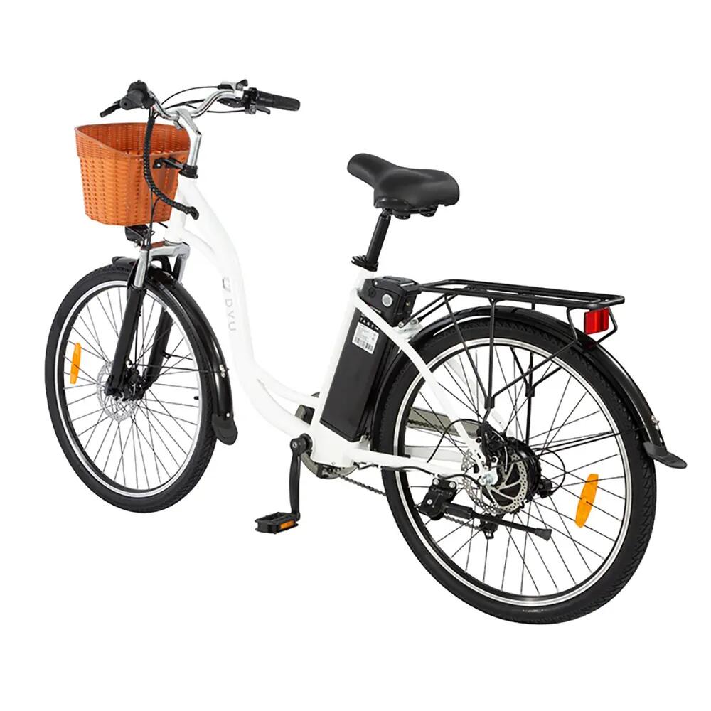 Elektrische fiets voor volwassenen DYU C6 batterij 36V 12.5 Ah banden 26 inch 5/15