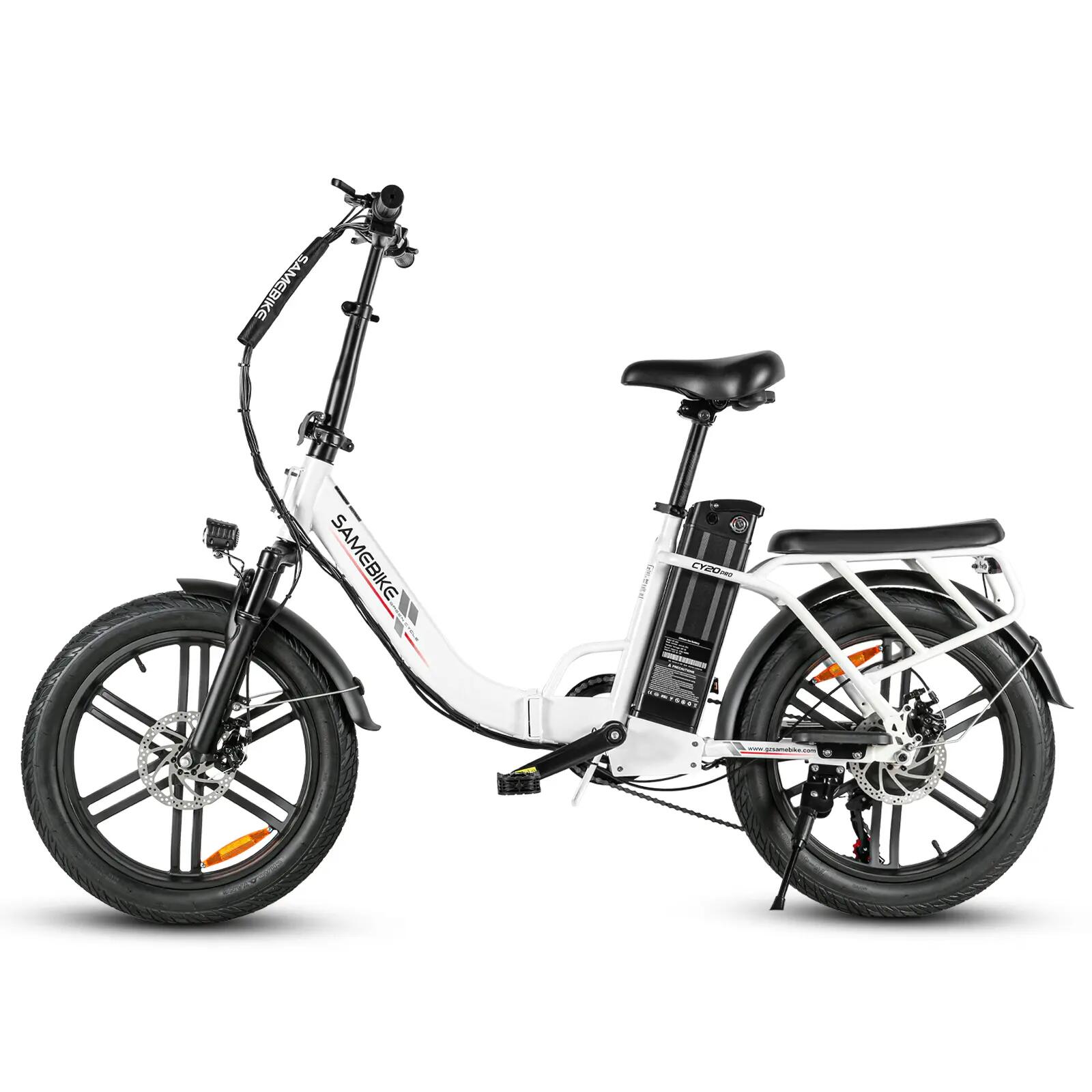 Bicicleta elétrica para adultos SAMEBIKE CY20PRO-IT Bateria 36V 13Ah 3/15