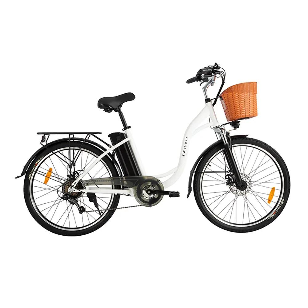 Elektrische fiets voor volwassenen DYU C6 batterij 36V 12.5 Ah banden 26 inch 4/15