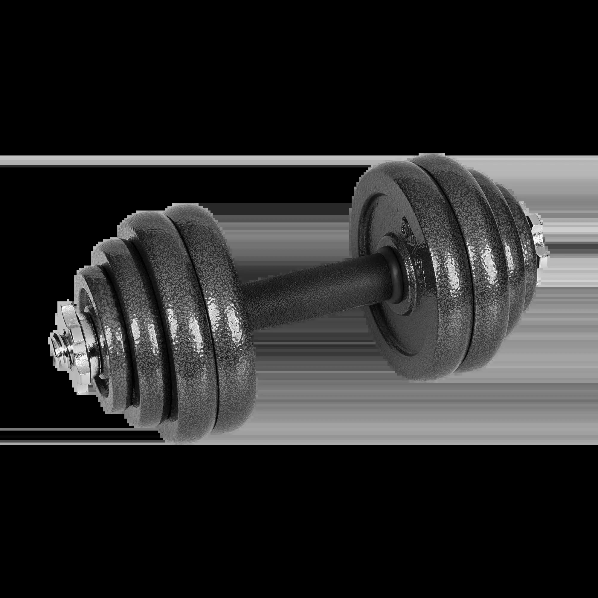Litinové nastavitelné činky v kufříku, sada 30 kg Rebel robustní 4/7