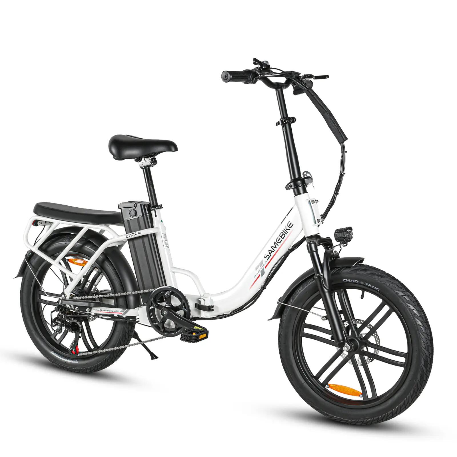 Bicicleta elétrica para adultos SAMEBIKE CY20PRO-IT Bateria 36V 13Ah 2/15