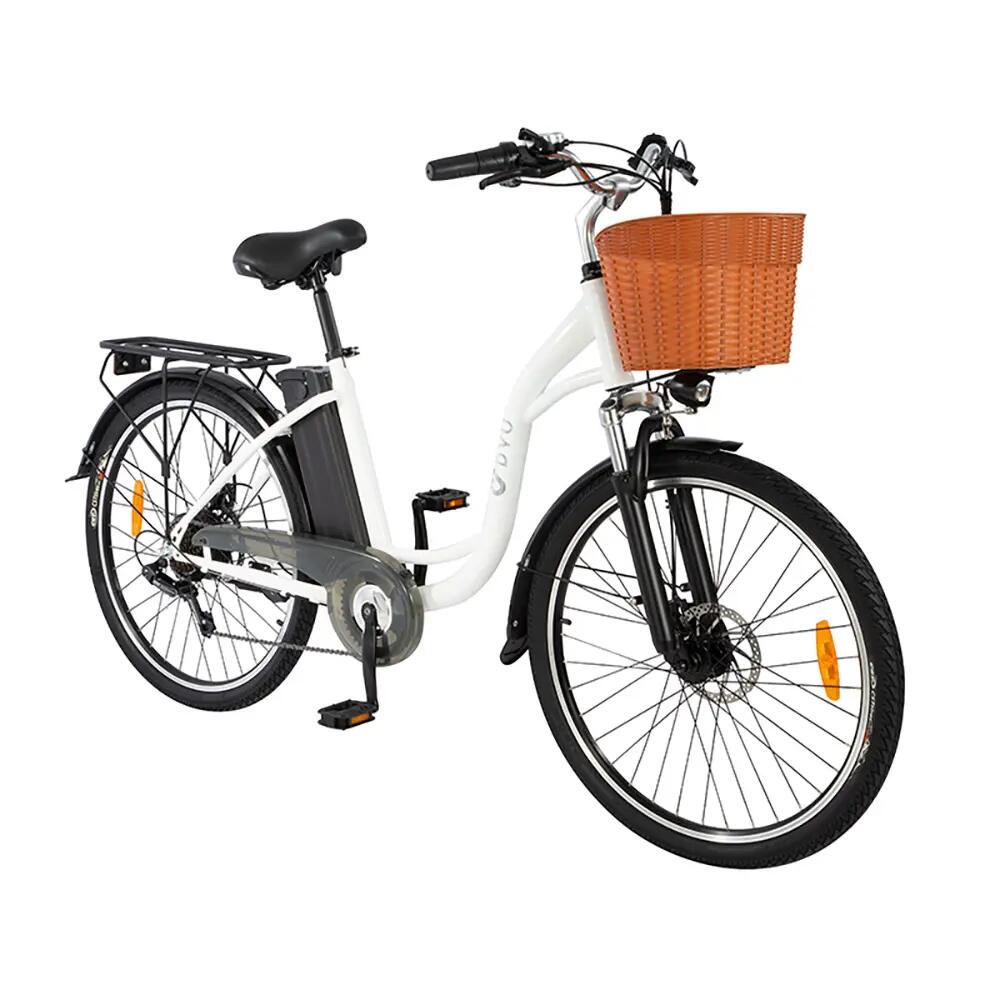 Elektrische fiets voor volwassenen DYU C6 batterij 36V 12.5 Ah banden 26 inch 2/15