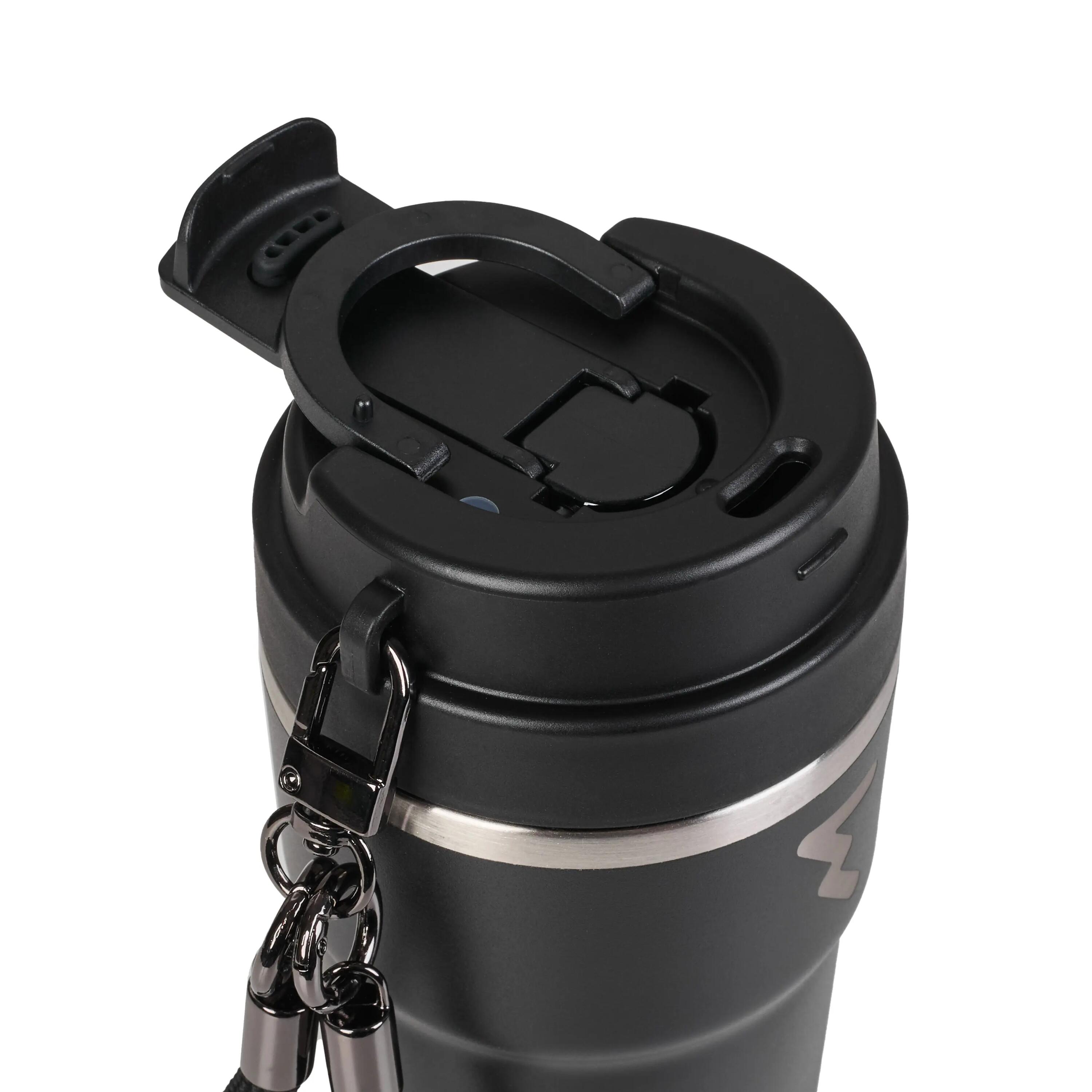 Borraccia Termica Acciaio Inox 500 ml, 24 h Freddo – Summit Nero 2/4