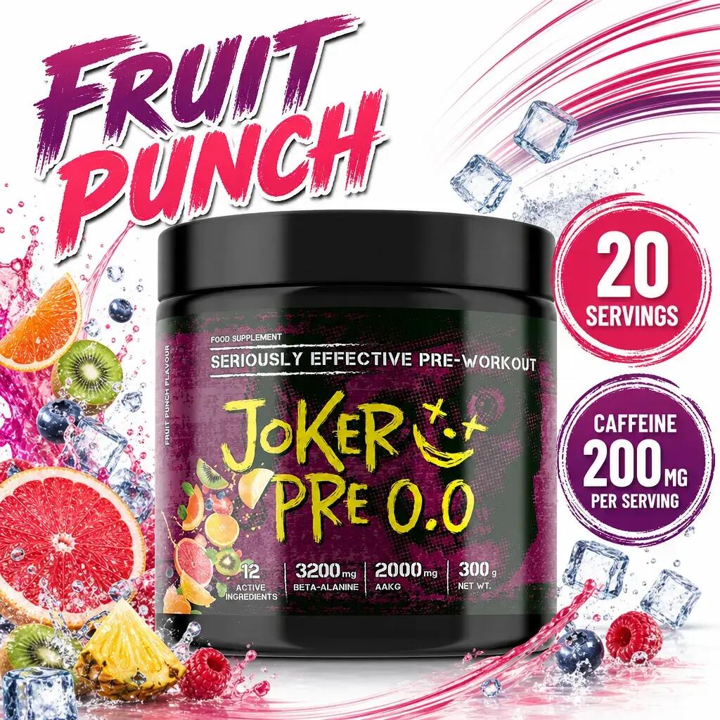 Joker Pre-Workout 300g fruit punch