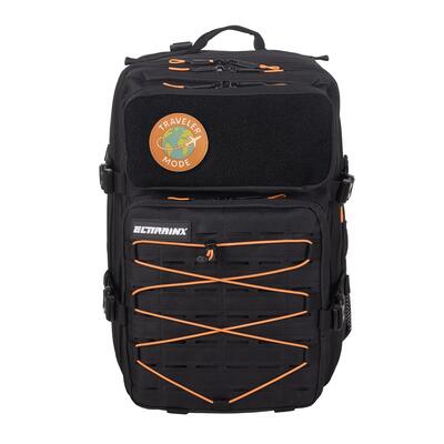Zaino Tattico 45 L con Compressione Cabina – MAX Nero