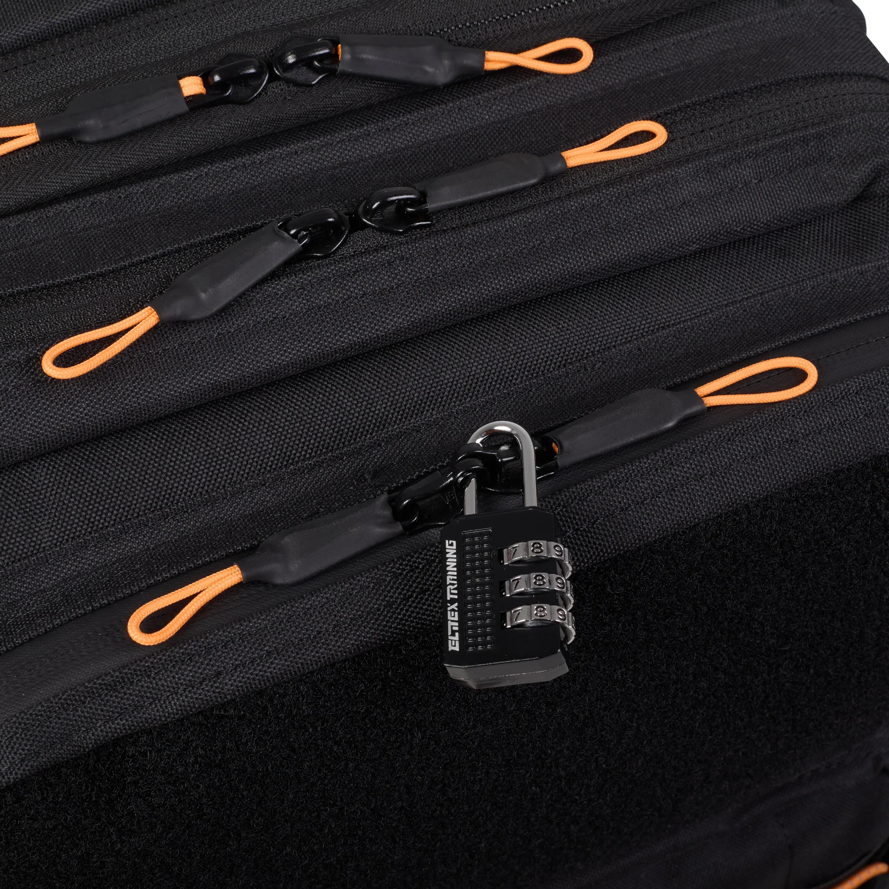 Mochila Tática 45 L com Compressão, Cabine – MAX Preto 7/10