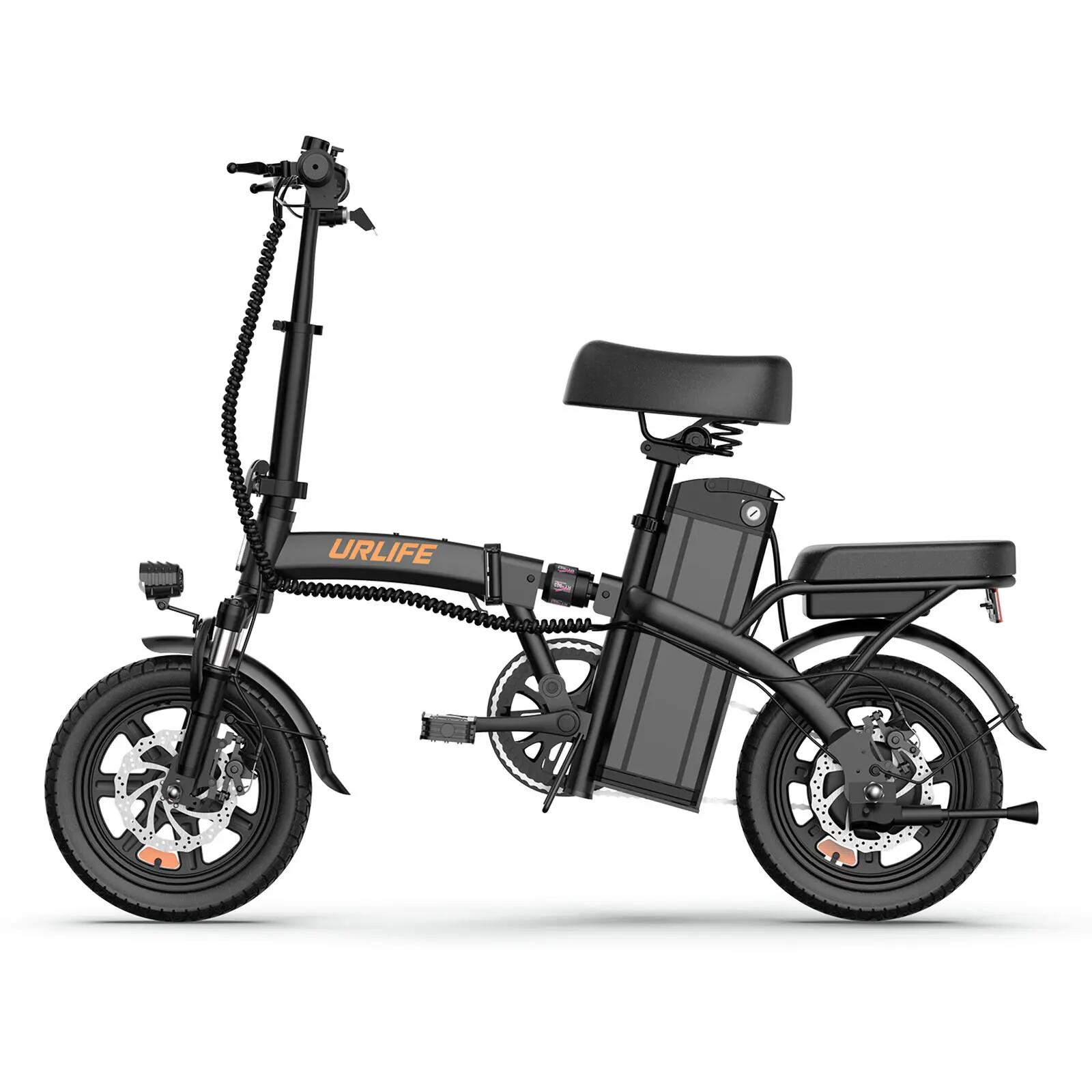 Bicicleta eléctrica para adultos URLIFE F1L, 250W, 48V 7,5Ah, 14 pulgadas 3/14