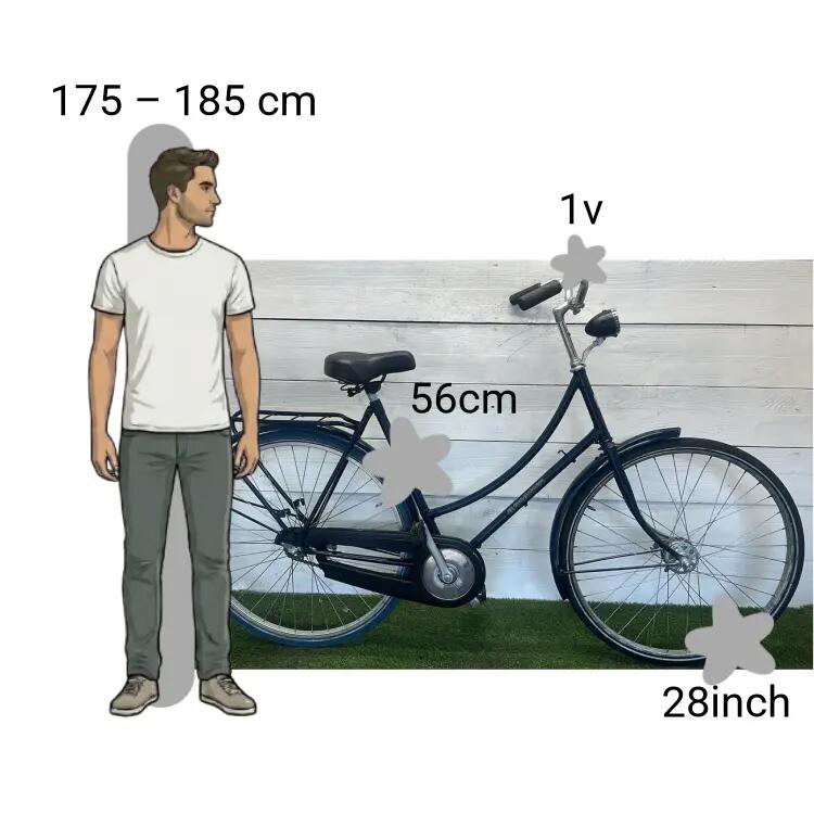 Bicicleta usada Batavus 2/4