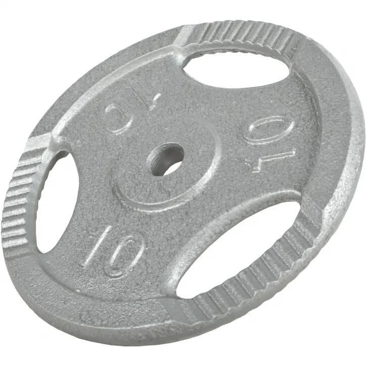 SET D'HALTERES AVEC DISQUES GRIP, BARRE CURL ET BARRES COURTES | TOTAL 68 KG | M 3/7