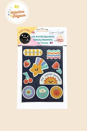 Stickers autocollants réfléchissants vélo de Titouan Pop