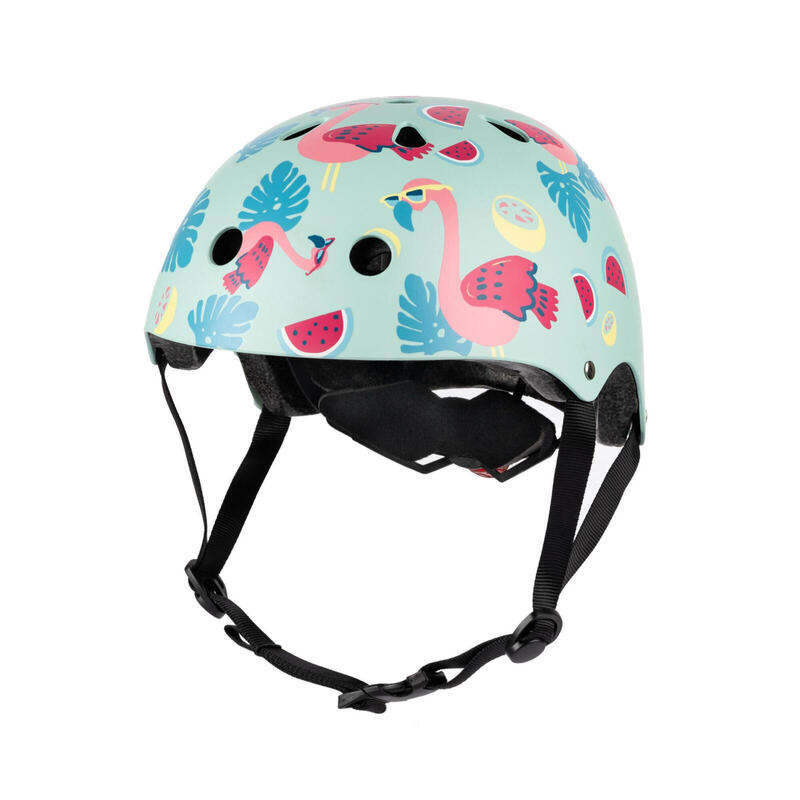 Mini Hornit Lids Casque Vélo Trotinette Flamingo M