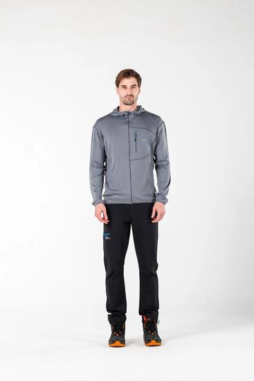 Maestro - Męska Bluza z Kapturem z 100% Wełny Merino (230 g/m²) S, Granatowy