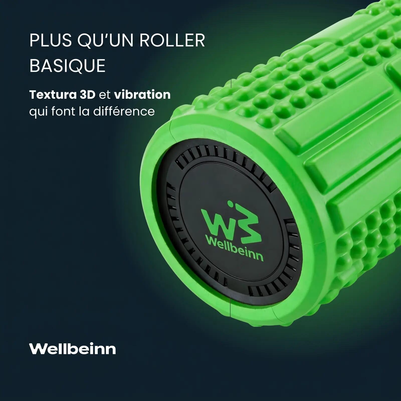 Rollinn by Wellbeinn – Vibrierender Schaumstoffroller mit 4 Stufen 7/7