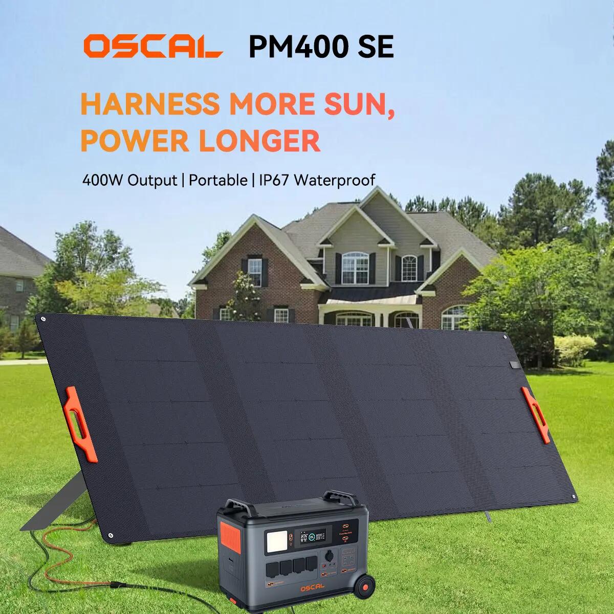 PM400 SE Panel solar plegable - 400W 7/15