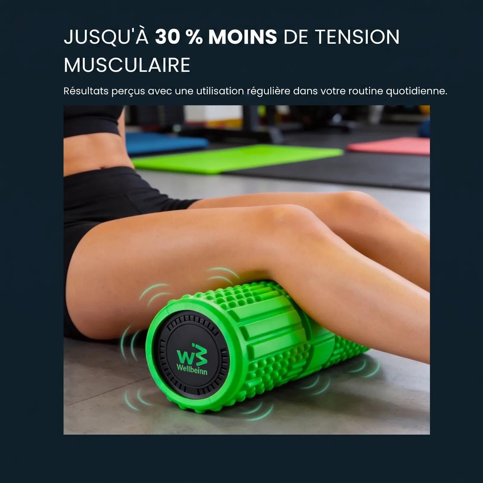 Rollinn by Wellbeinn – Vibrierender Schaumstoffroller mit 4 Stufen 4/7