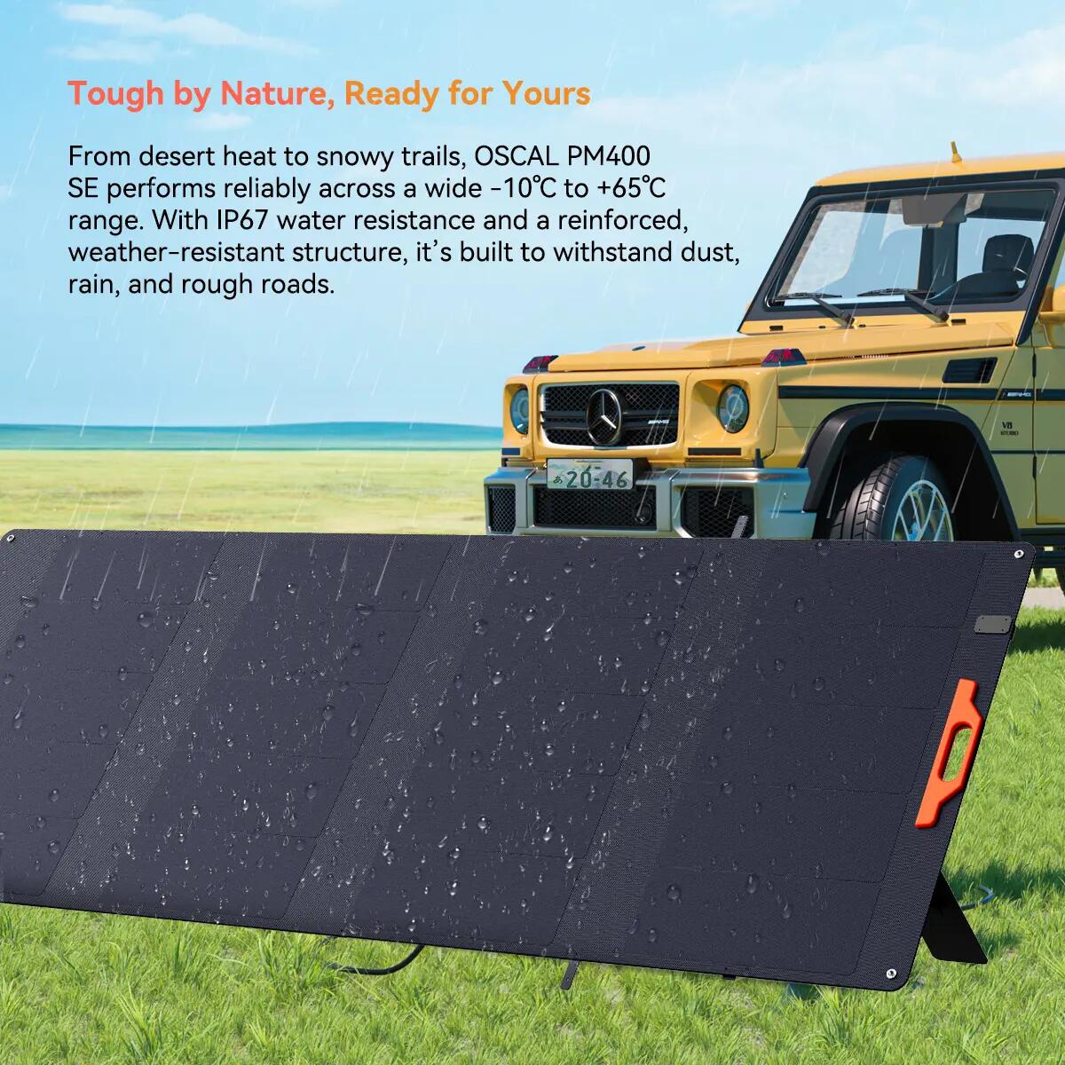 PM400 SE Panel solar plegable - 400W 11/15