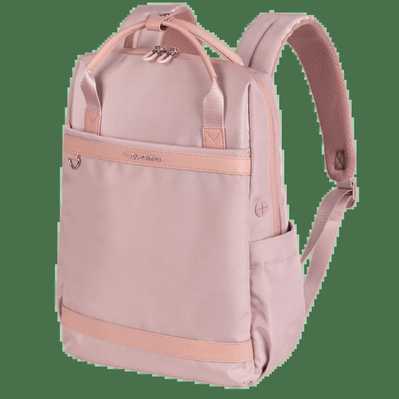 Sac à dos urbain femme WINGS SKYLARK rose 3/7