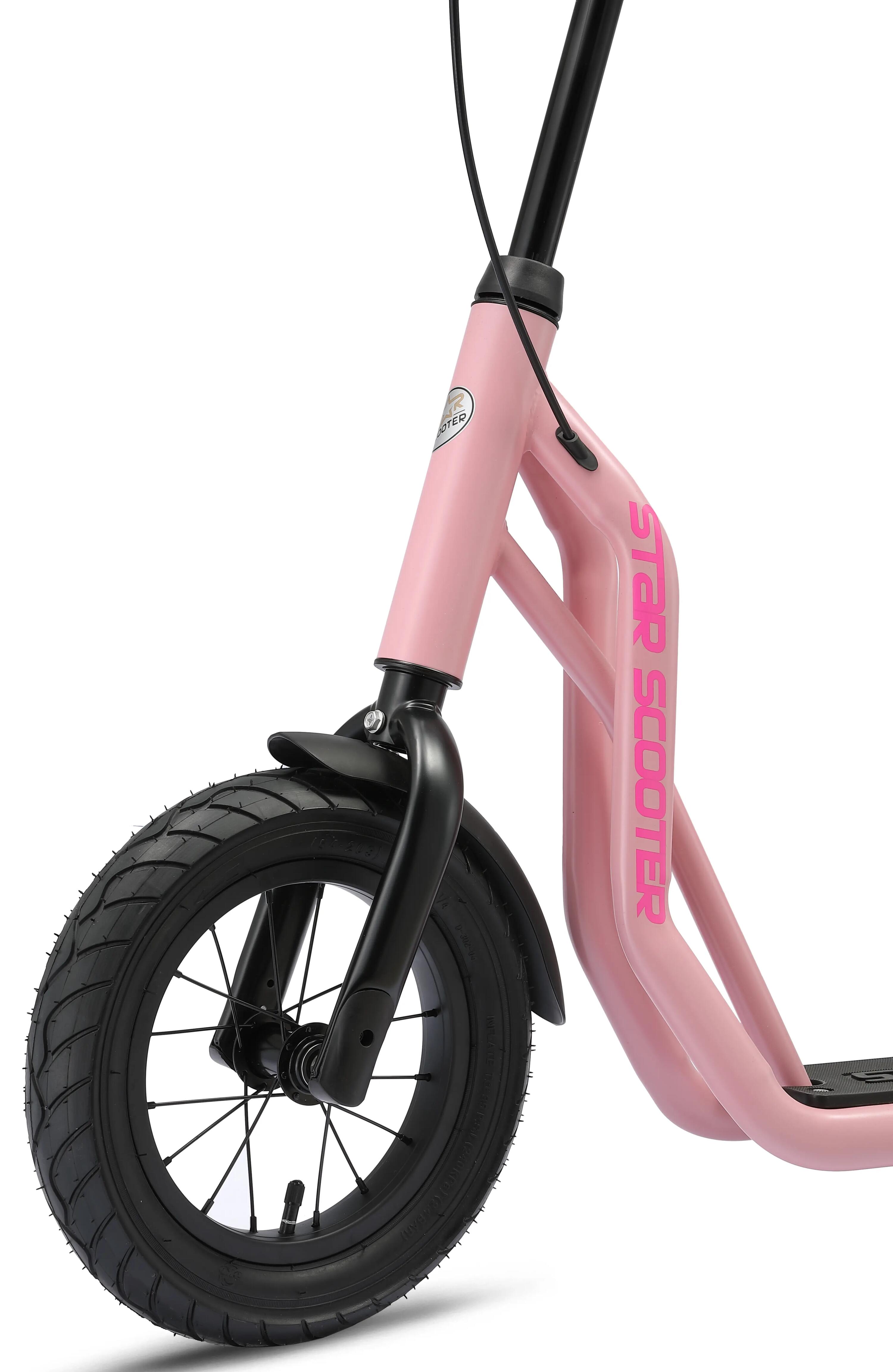 Patinete de ruedas grandes 12", para niños de 8 años, neumáticos de aire, Mixed 6/9