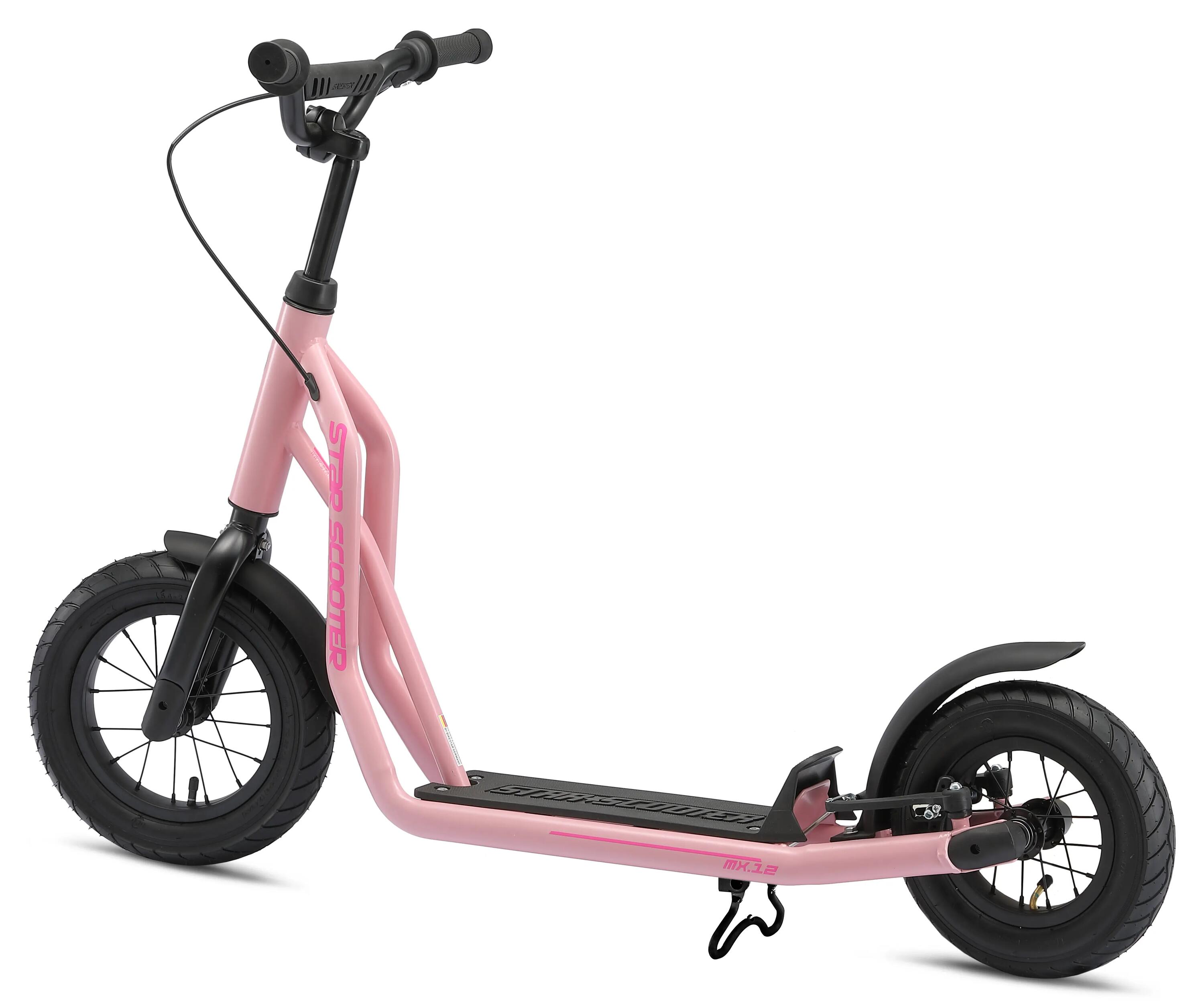 Patinete de ruedas grandes 12", para niños de 8 años, neumáticos de aire, Mixed 5/9