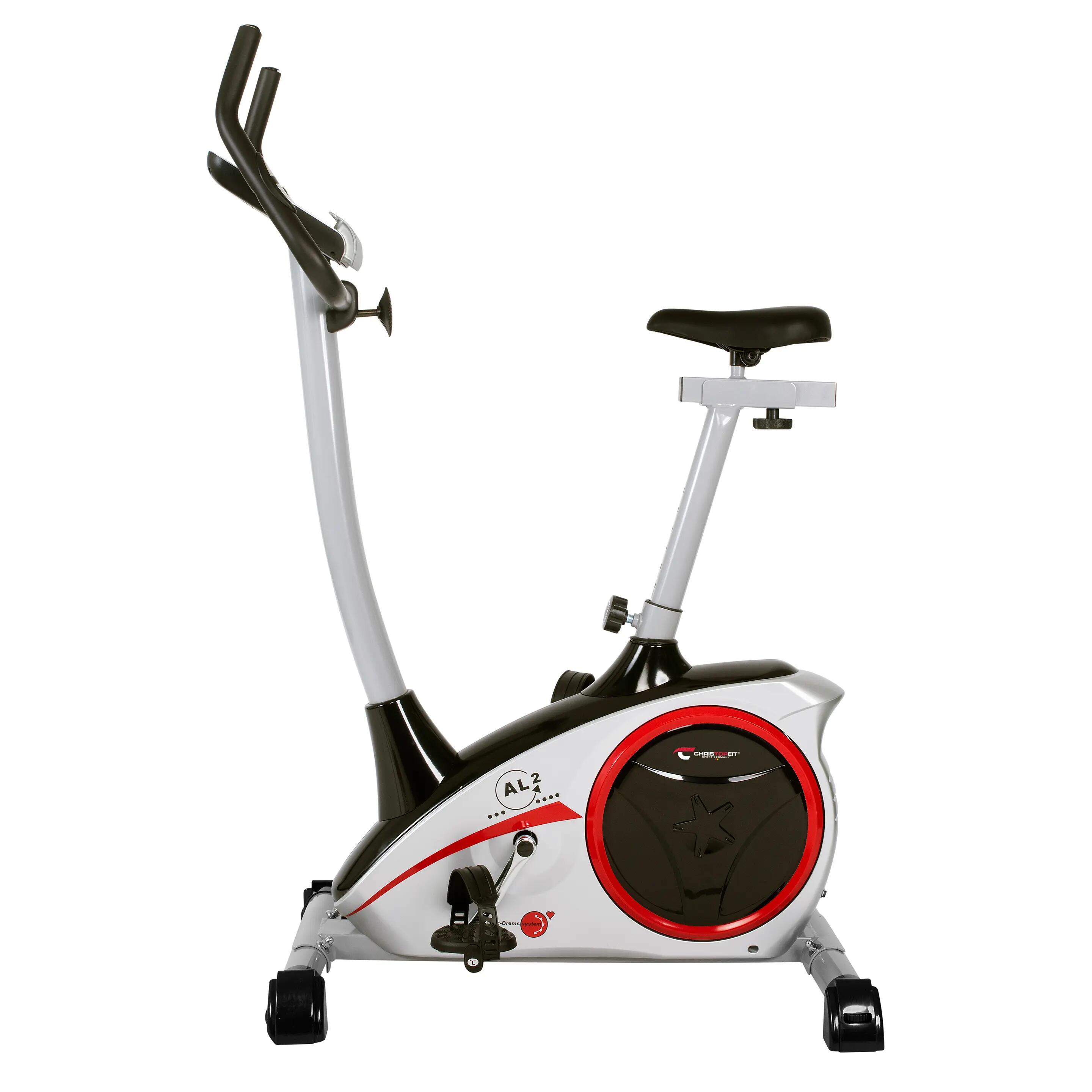 Vélo d'appartement - 9kg frein magnétique - inusable - 150kg - AL 2 - silber 7/9