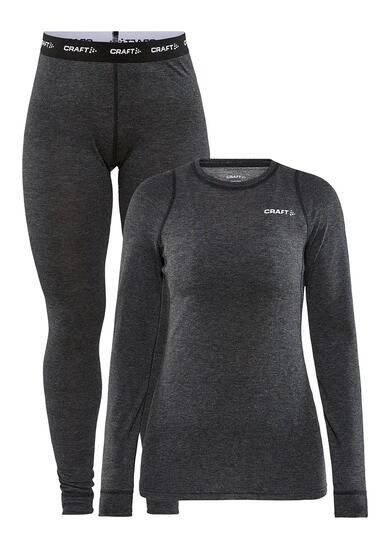 Craft Ensemble Sous-Vêtements Mérinos Femme L