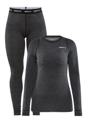 Craft baselayerset merinowol dames m