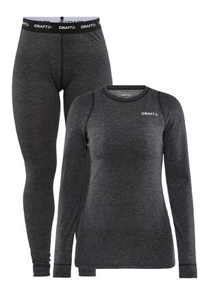 Craft Ensemble Sous-Vêtements Mérinos Femme L