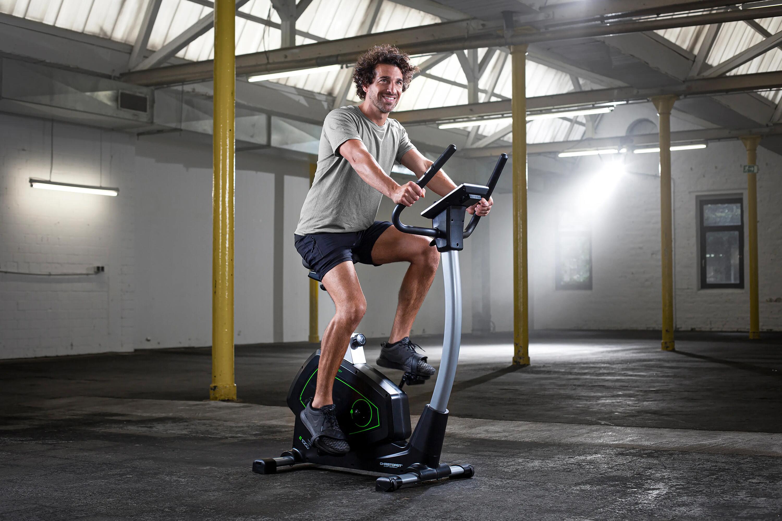 Vélo d'appartement - autopropulsé - avec ceinture cardiaque - ECO 1000 5/8