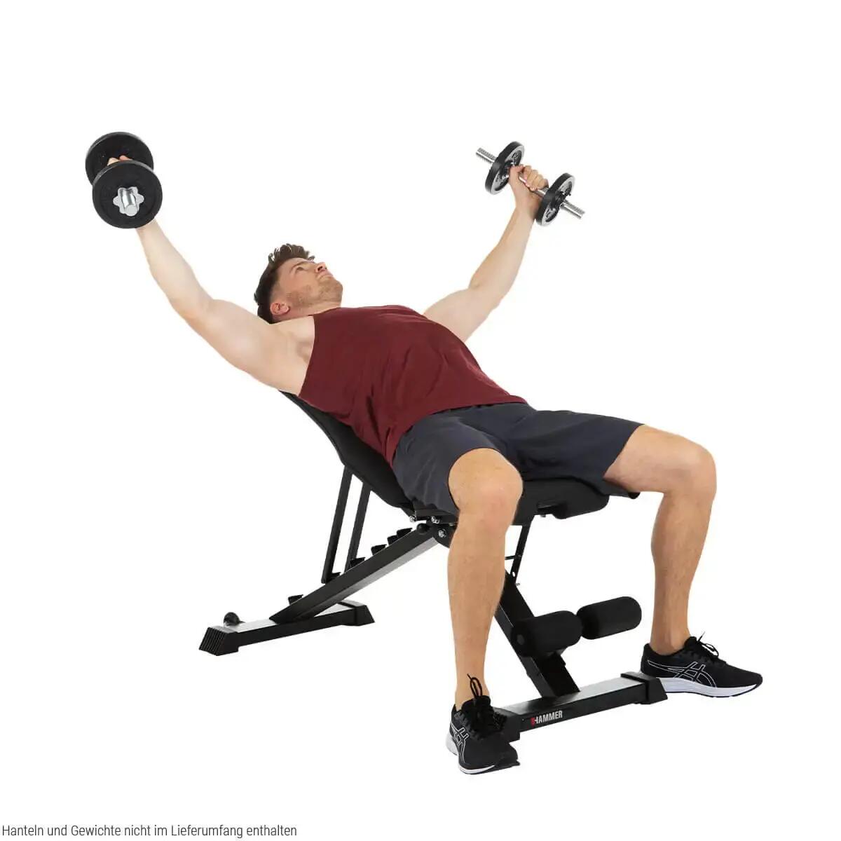 Banco de musculación Multifunción Force 2.0 Hammer 11/14