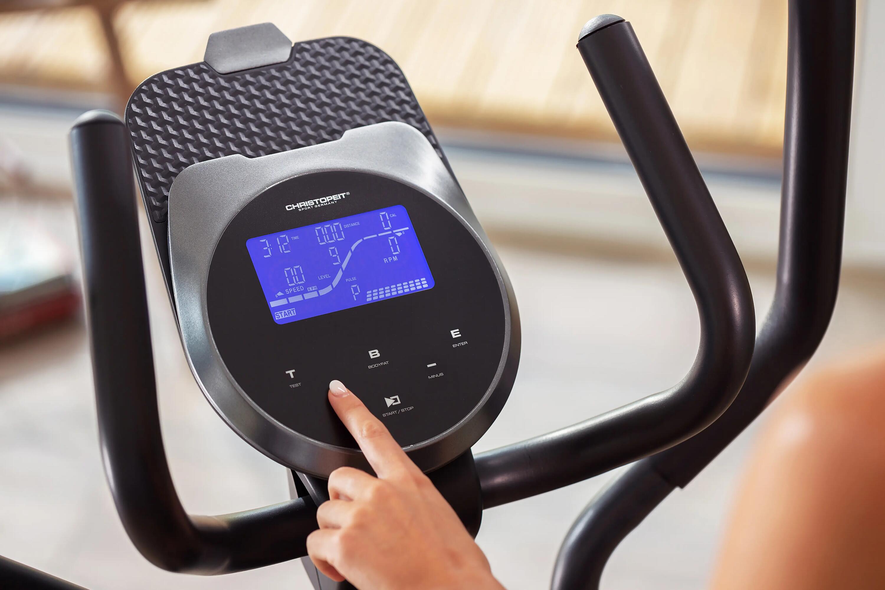 Crosstrainer - Bluetooth - Kinomap - ergonomisch - stil - 150kg - 210cm EL 8000 6/12