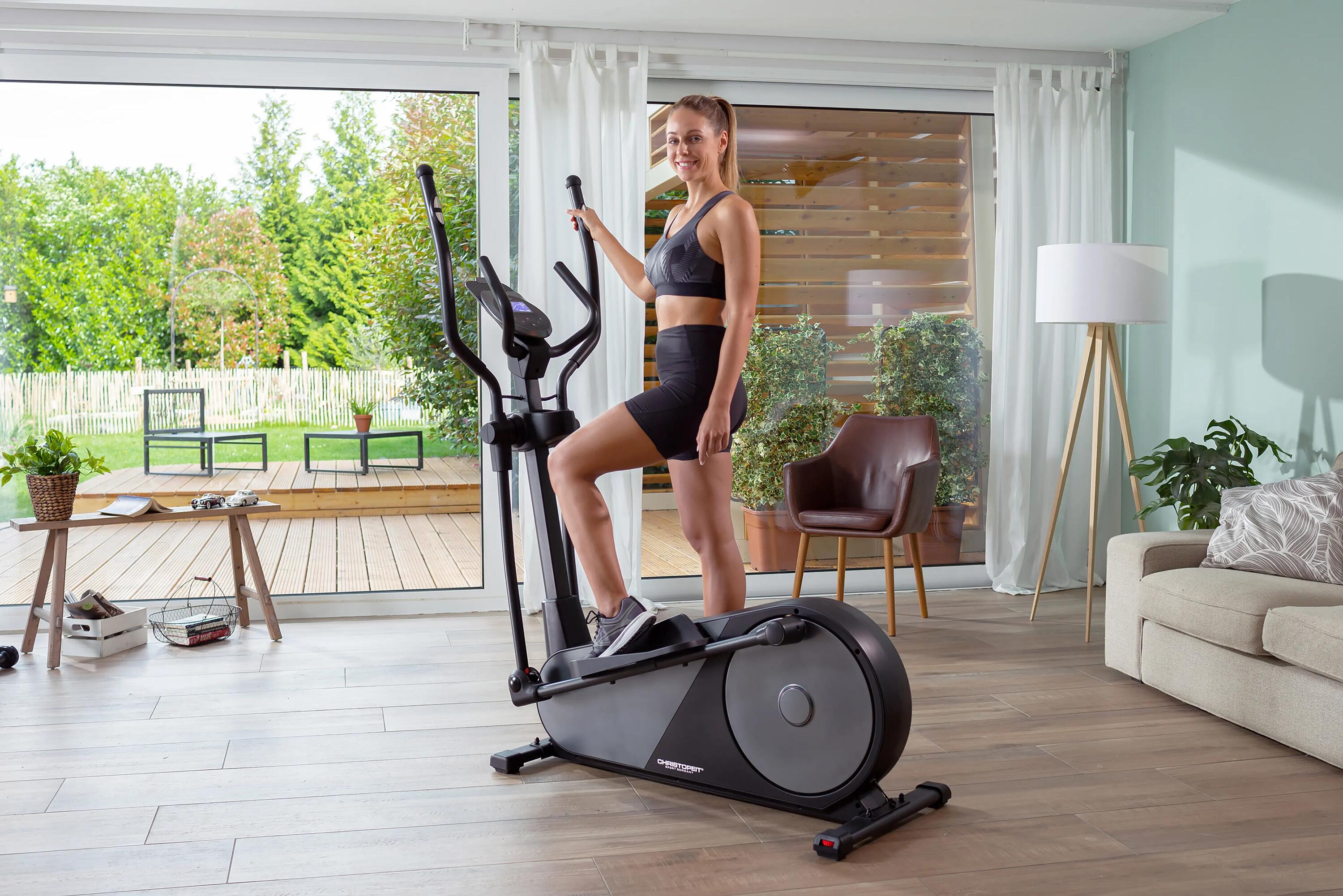 Crosstrainer - Bluetooth - Kinomap - ergonomisch - stil - 150kg - 210cm EL 8000 4/12