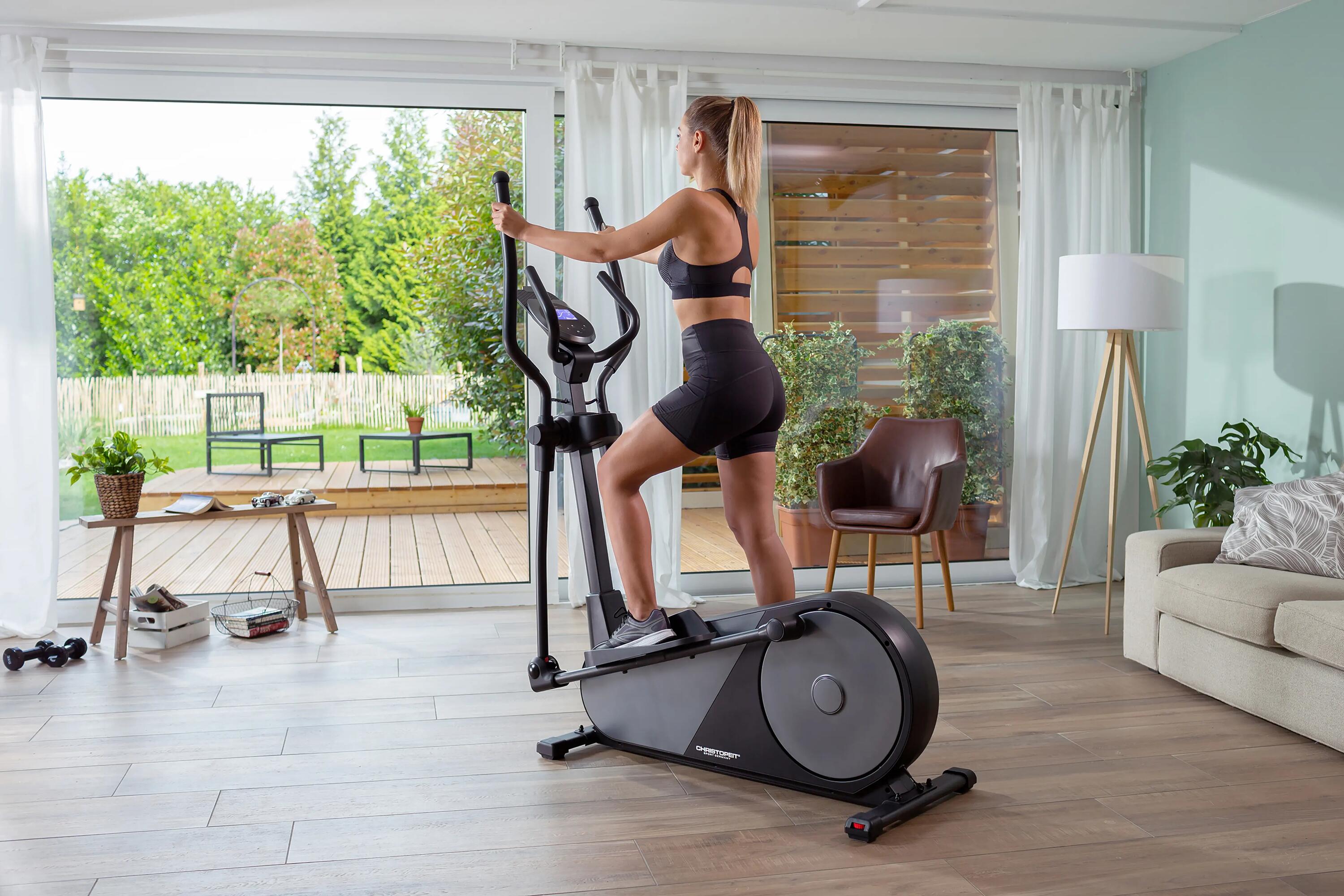 Crosstrainer - Bluetooth - Kinomap - ergonomisch - stil - 150kg - 210cm EL 8000 3/12
