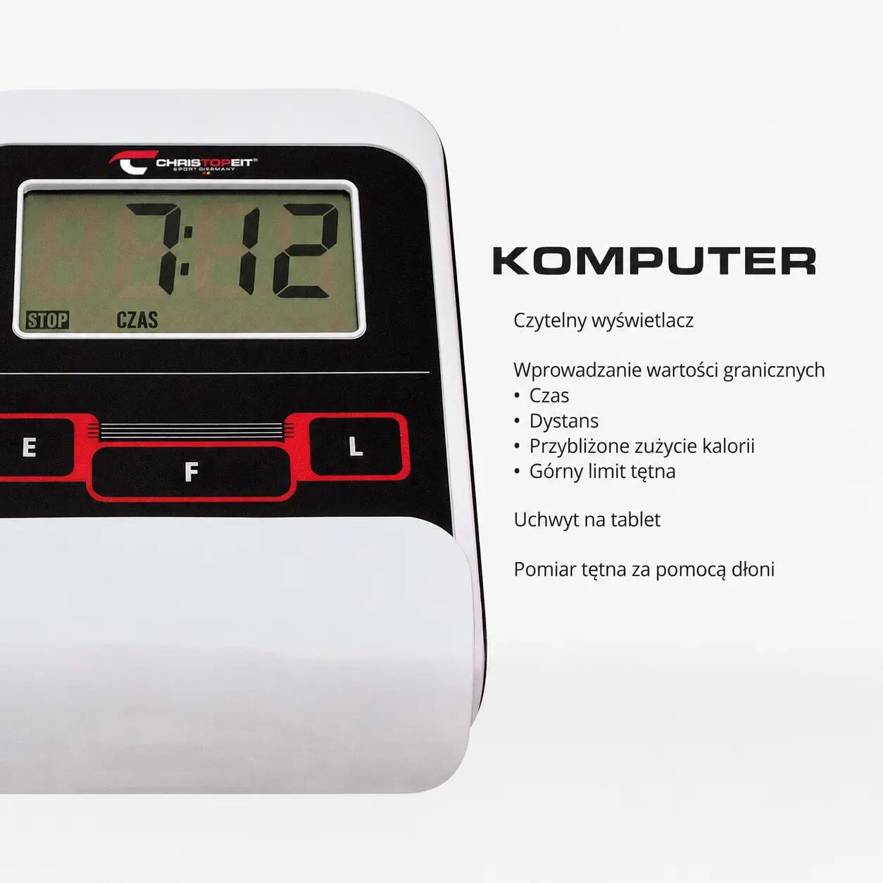 CHRISTOPEIT Cross- Heimtrainer CT 4 5/15