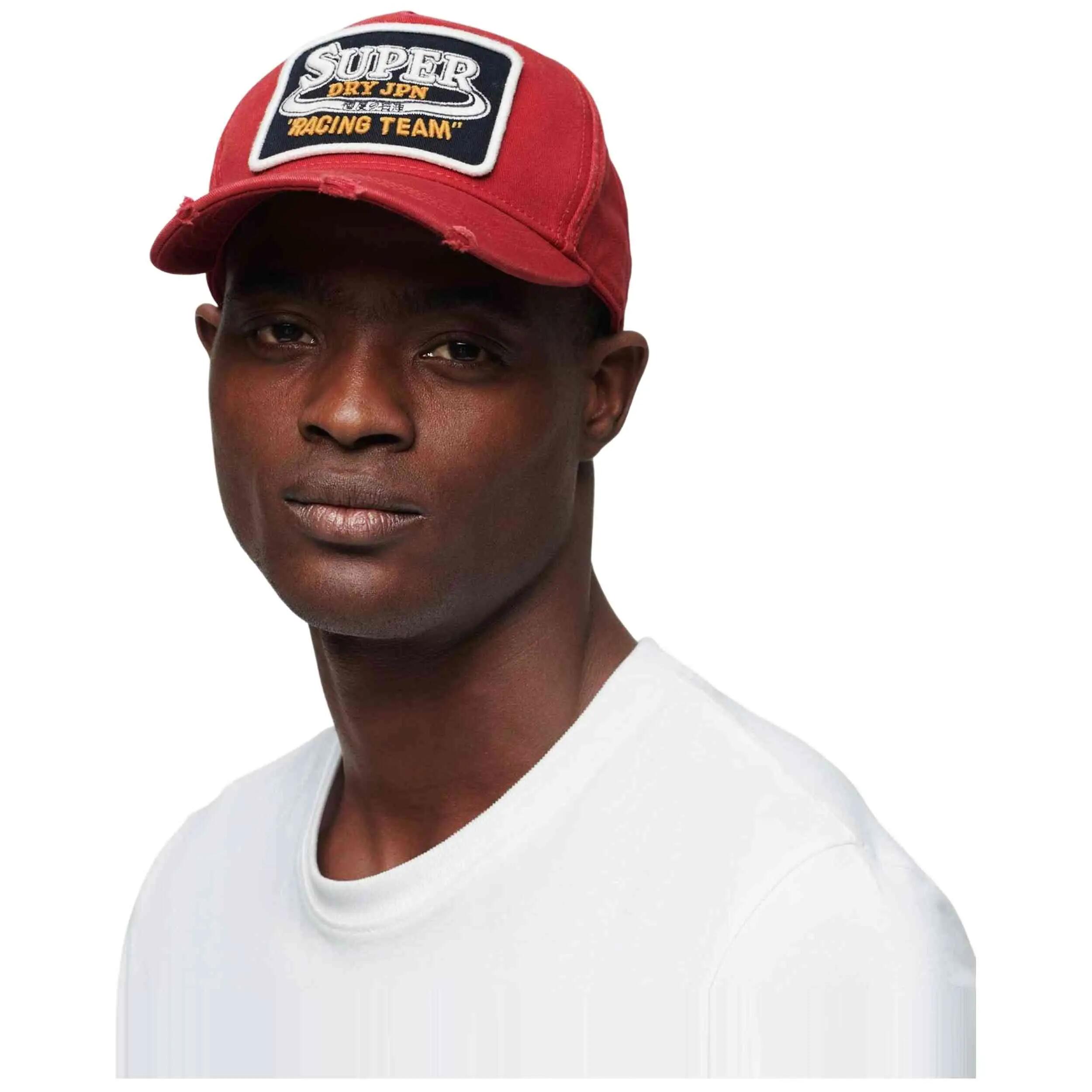 Cappellino uomo con patch logo 5/5