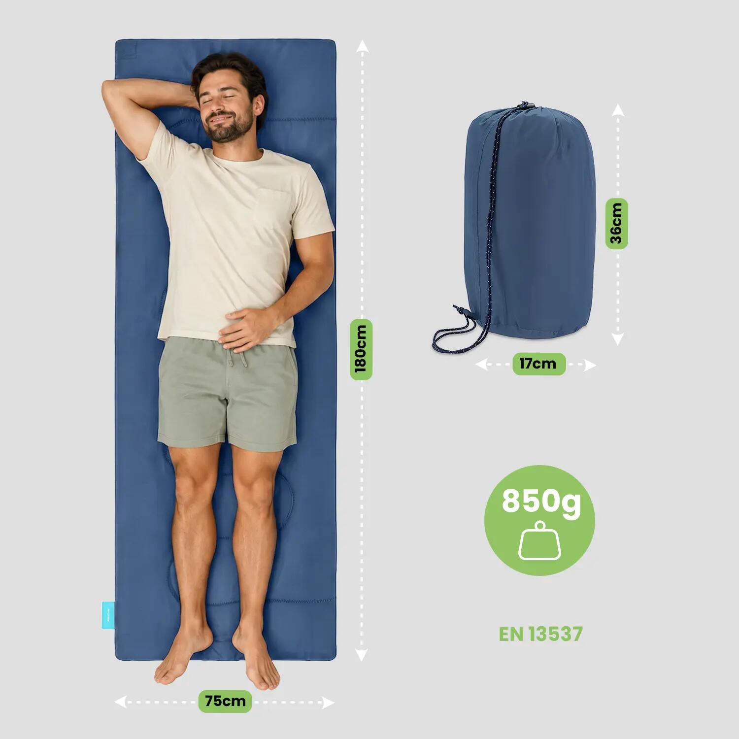Śpiwór wiosenno-letni typu mumia Spokey Cozy 2/10