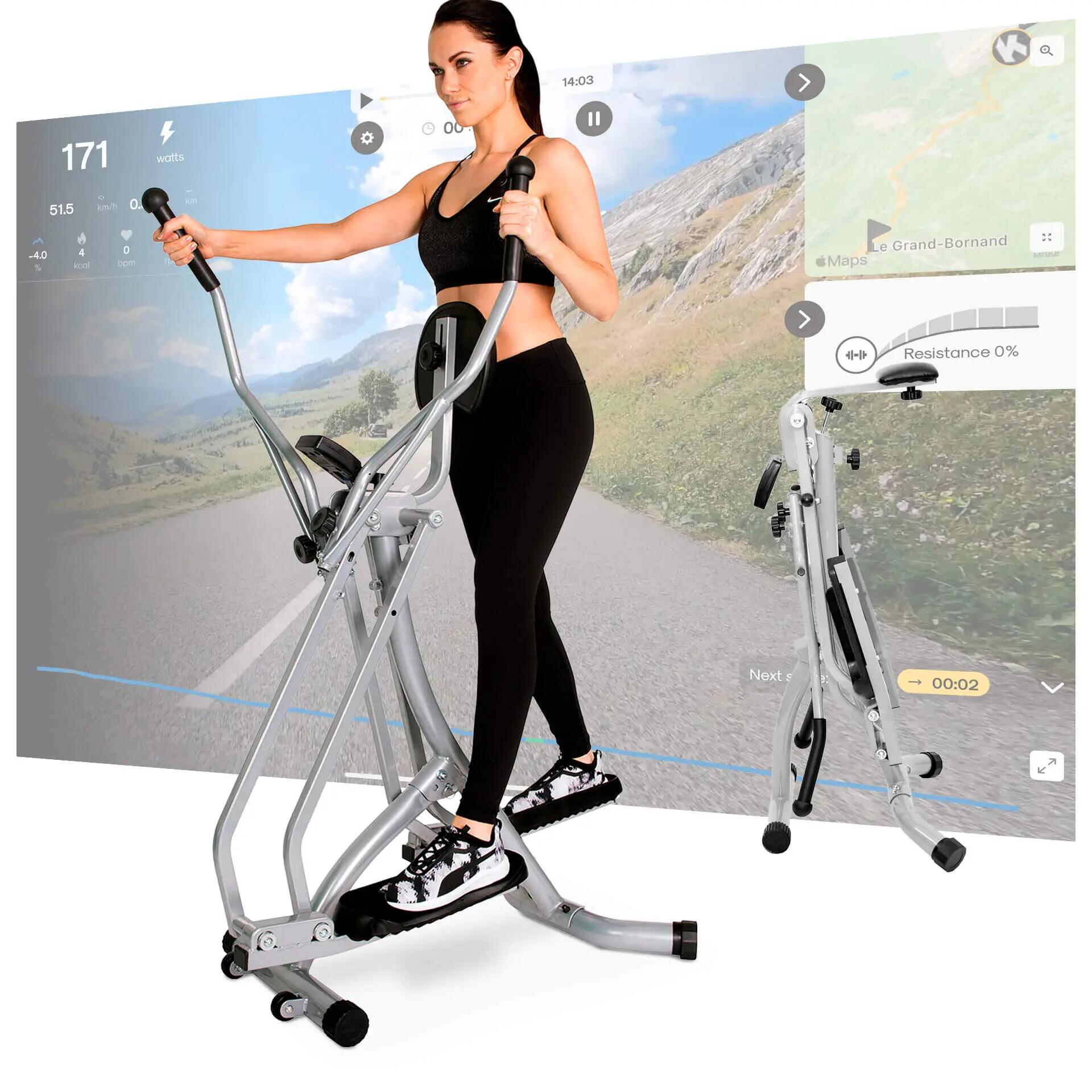 Bicicleta eliptica Crosstrainer, Christopeit