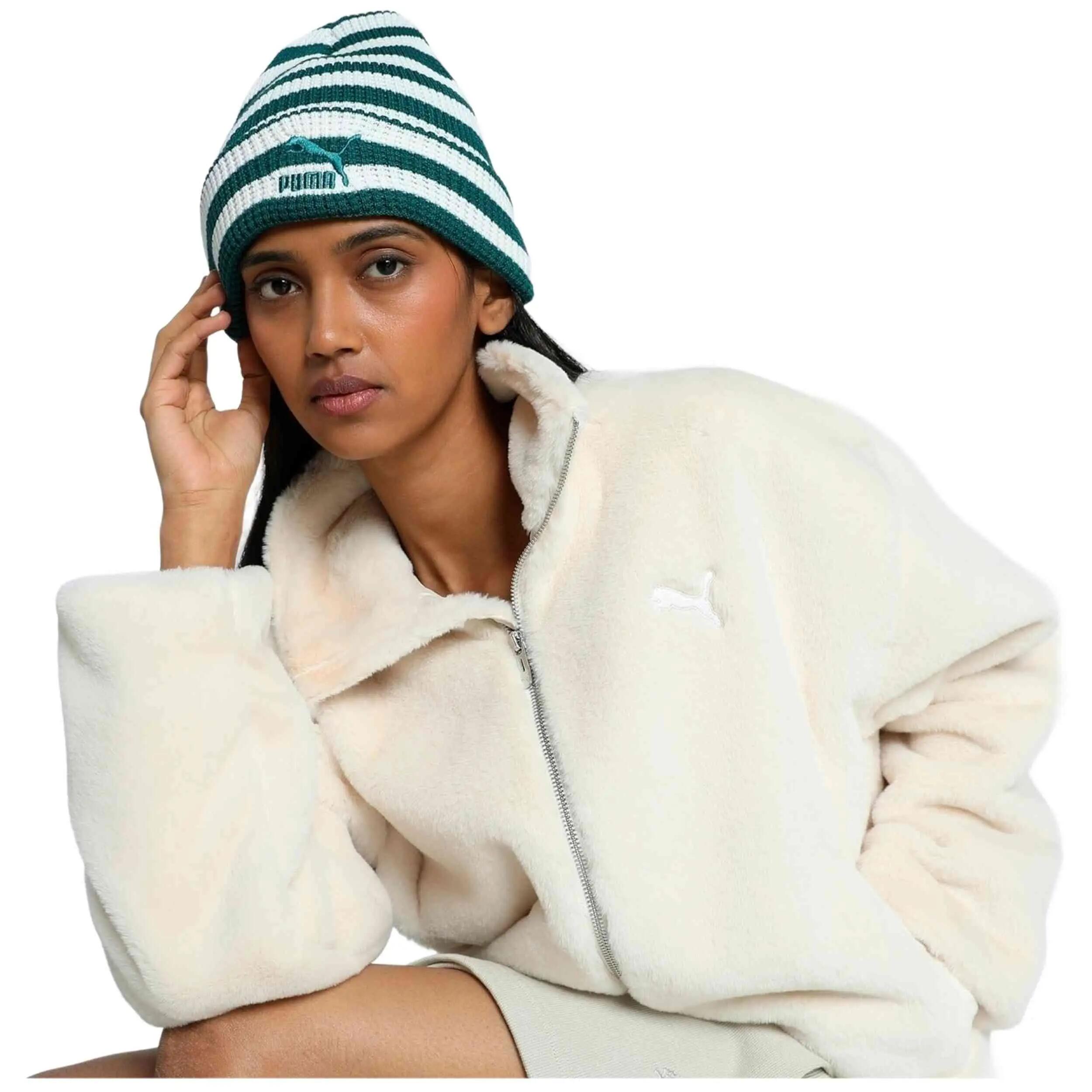 Muts Puma model Classics Mid Fit Beanie voor unisex 4/5