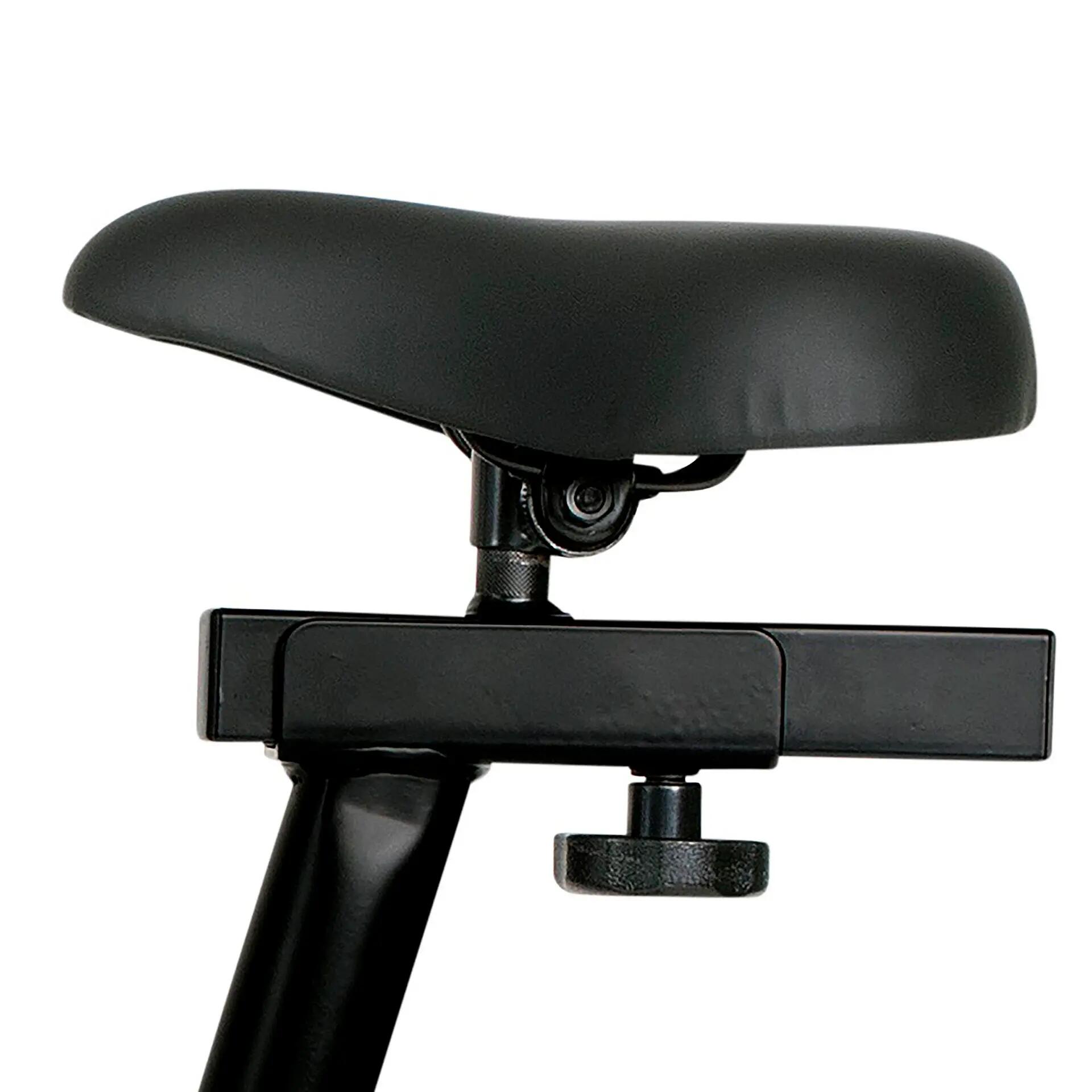 Vélo d'appartement jusqu'à 120 kg - silencieux - 24 niveaux - LCD - BT 4 5/7