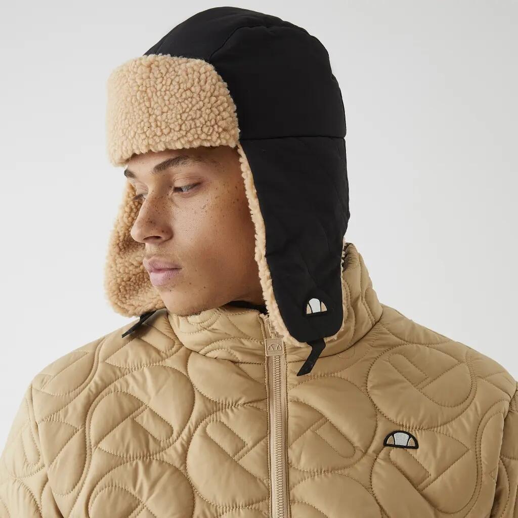 Bonnet Ellesse Modèle Almond Trapper Couleur Noir 2/5