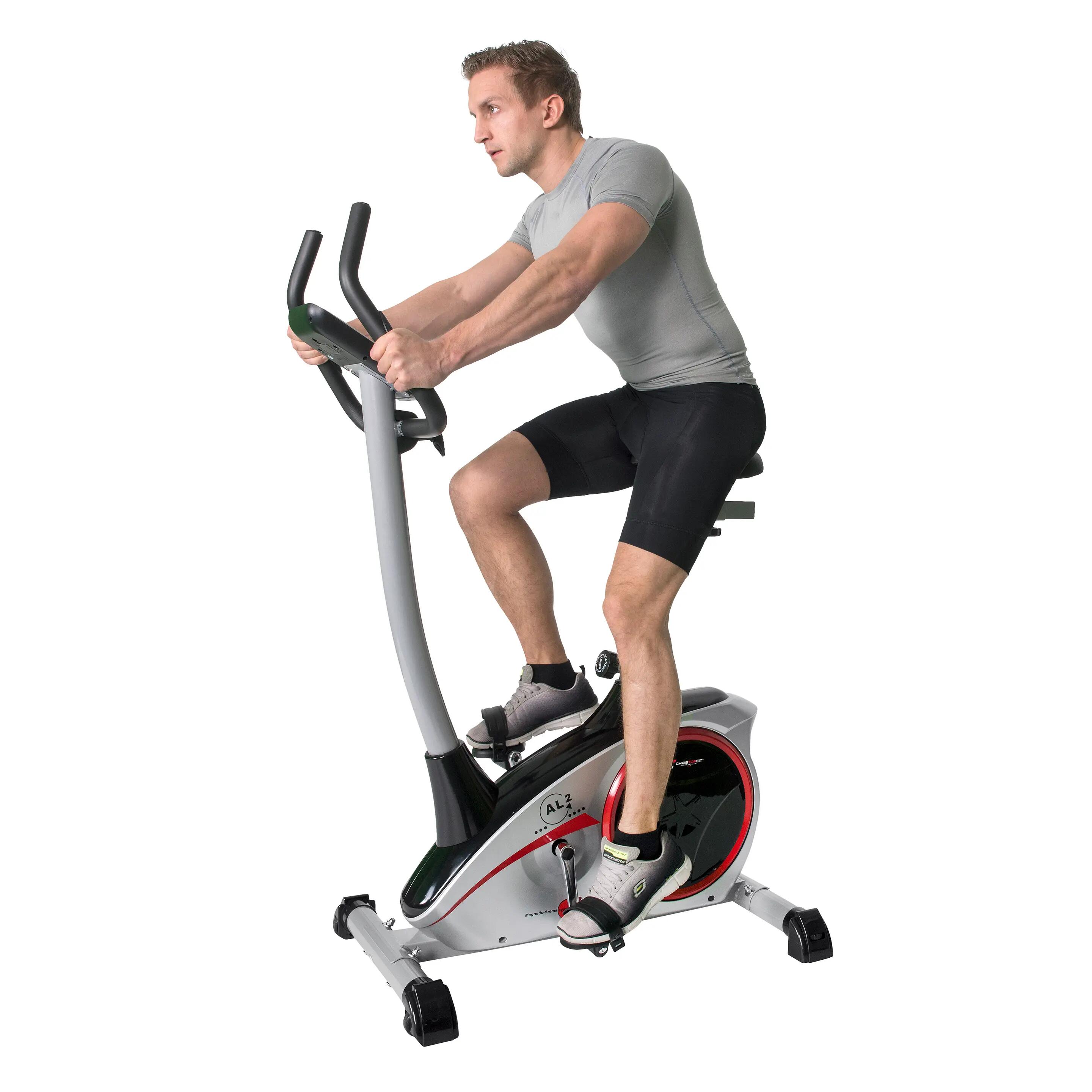 Vélo d'appartement - 9kg frein magnétique - inusable - 150kg - AL 2 - silber 6/9