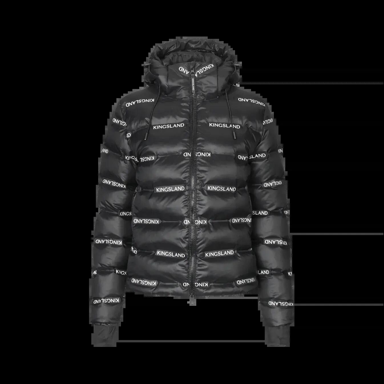 KLVALDINE LADIES INSULATED JACKET BLACK 1/1